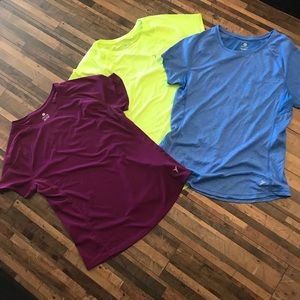 Three Old Navy Active Tees